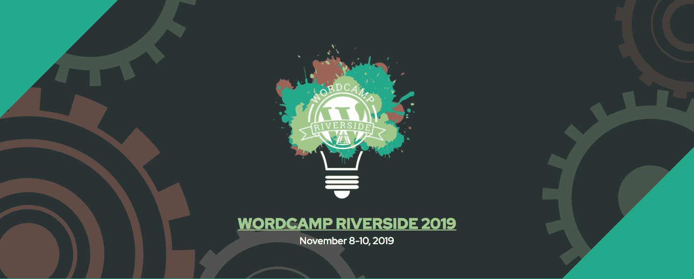 Logo: WordCamp Riverside 2019 November 8-10, 2019